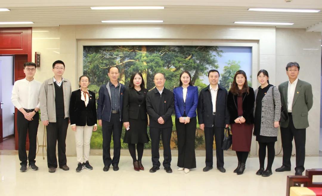 省政协教科办党支部郭建磊一行莅临沃尔德集团开展主题党日活动