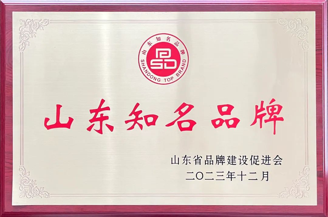 热烈祝贺沃尔德集团两家子公司荣获2023年“山东知名品牌”认定